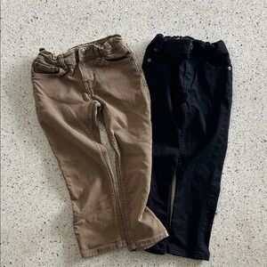 Cat & Jack Kids Brown and Black Jeans